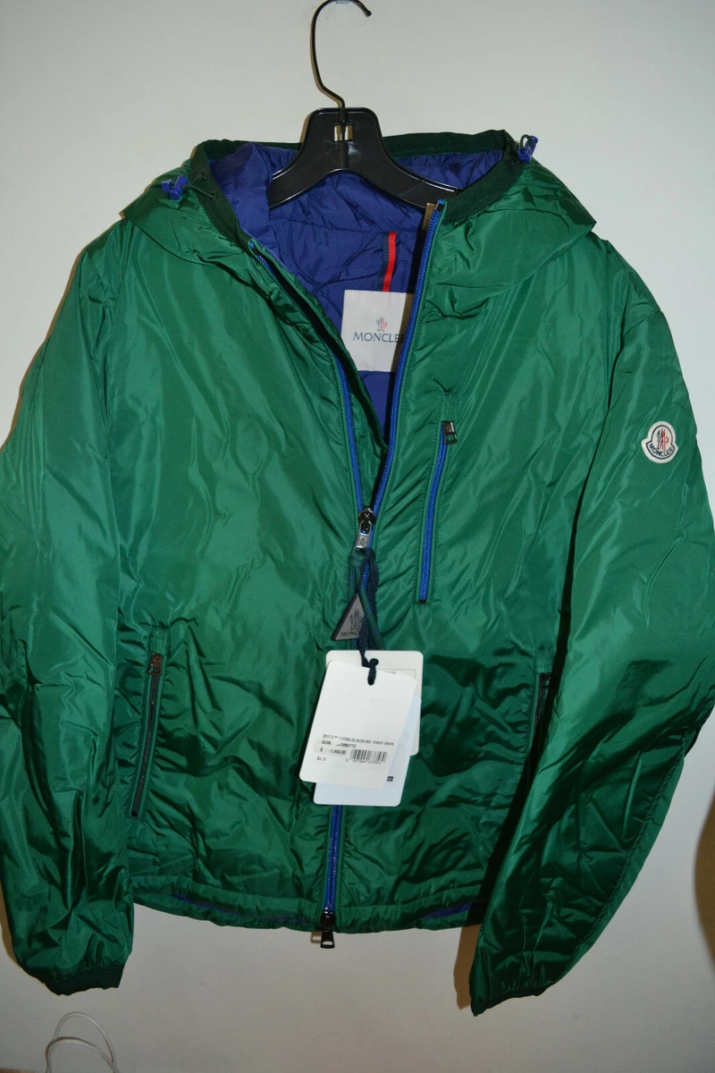 NWT $1450 Moncler Men's Guimet Hooded Down Jacket - Sz 2 (Small