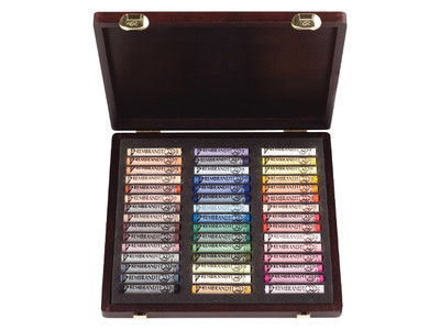 Rembrandt Künstler Pastell - Full Size Pastels - Holzkiste Set - 45 Portrait