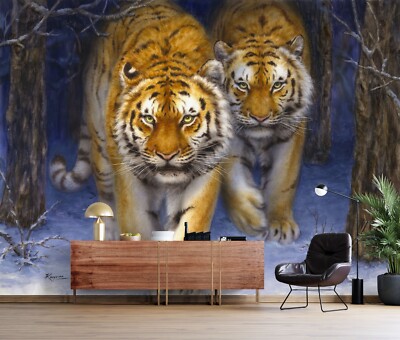 3D Tier Tiger C3331 Tapete Wandbild Fototapete Kayomi Harai Amy 2023
