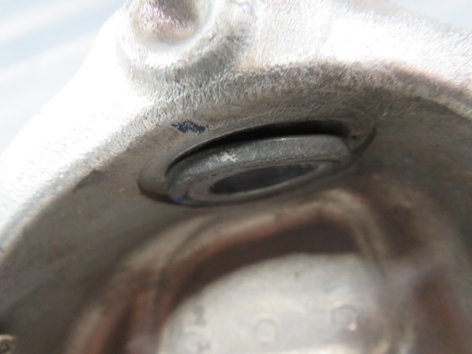 Ferrari Portofino, RH, Right, Front Spindle Knuckle, Dmg, Used, P/N 338368