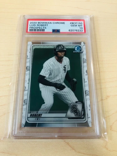2020 Luis Robert Bowman #BCP-150 Chrome Prospects - PSA 10 - Chicago White Sox
