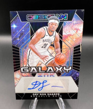 2023-24 Obsidian Basketball Day’Ron Sharpe Galaxy Ink Auto #’rd /149 Brooklyn