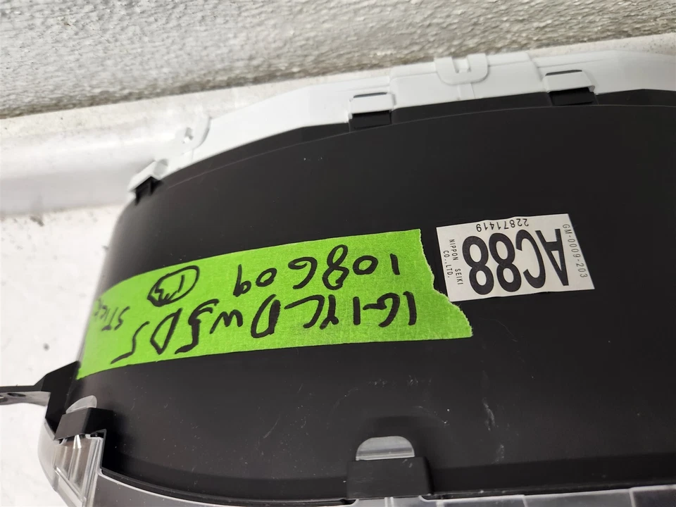 2013 Corvette C6 приборной панели в сборе 23k 22871419 60-летие изящный - Изображение 3 из 3