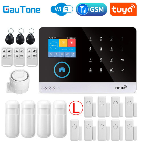 Alarm System for Home Burglar Security 433MHz WiFi GSM Alarm Wireless Tuya Lot - Picture 26 of 27