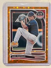 ZION THEOPHILUS 2024 Panini USA Baseball Stars & Stripes H2 ORANGE # 25/75