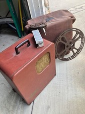 AMPRO 568 Projector in case, with speaker, wires, take up reels - Nice condition