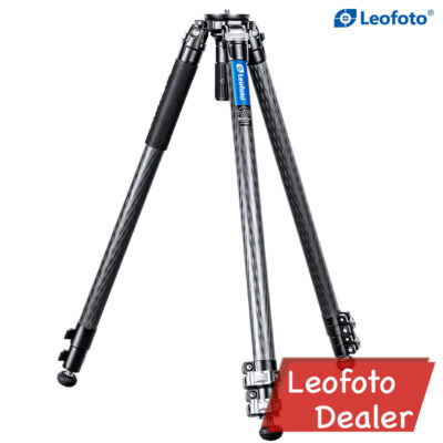 Leofoto Carbon Fiber Video Tripod LVM-323C 3-Section with 75mm Bowl