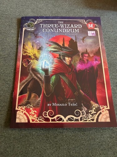 Three Wizard Conundrum Free RPG Day 2022 5E D&D Fantasy Adventure - 第 1/2 張圖片