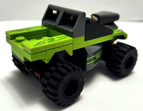 LEGO Racers 8192 Lime Racer 2010 - Complete