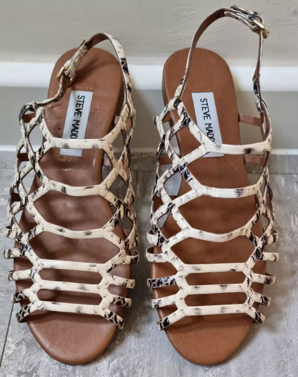 Steve madden jammin clearance strappy flat sandal