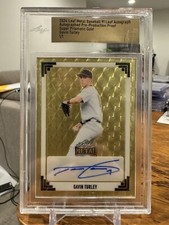 2024 Leaf Metal Baseball #1/1 Gavin Turley Prospect RC Auto Pre Prod Proof🔥📈