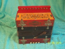 VENEZIA 1 row Accordion button box Accordian Hohner Germany Good cond. Key of D