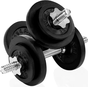 Ensembles réglables de douille en fonte 40-200LBS avec ensemble de poids d'option de connecteur f
