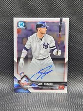2018 Bowman Chrome CLINT FRAZIER rookie auto - RC - New York Yankees