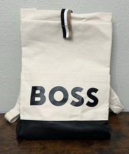 NWOT Hugo Boss Canvas Backpack 2 Available