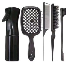 6 Piece comb Set Detangling Hair Brush