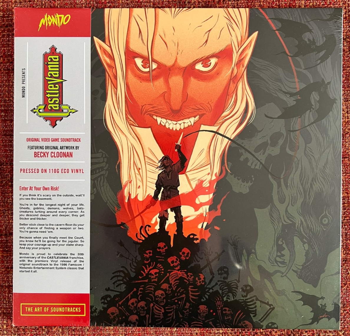 CASTLEVANIA (MONDO VIDEO GAME SOUNDTRACK) [10"" ECO COLOUR VINYL] NEW & SEALED