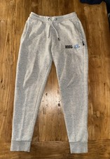Men’s Hoodrich Tracksuit Bottoms Grey Joggers (Small)