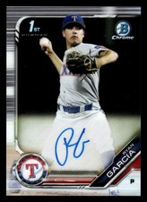 2019 Bowman Draft #CDA-RGA Ryan Garcia Chrome Draft Pick Autographs