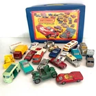22 Matchbox Lesney Job Lot Cars in 24 Car Carry Case with Two Trays