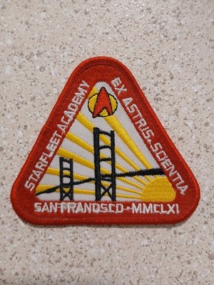 Star Trek Starfleet Academy embroidered patch EX ASTRIS.SOIENTIA Trekkie Space