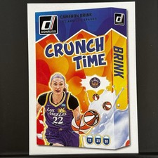 2025 Panini Donruss WNBA - Crunch Time Cameron Brink #17