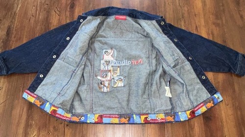 Platinum FUBU Fat Albert And The Junkyard Gang Kids Denim Jacket Size XL (7) - Picture 10 of 24