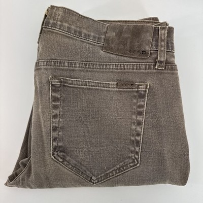 Joes Jeans Brixton Straight Narrow Jeans Mens 36x34 Brown Stretch
