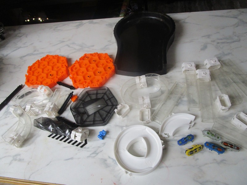 LOT OF NANO BUGS, TRACKS, PARTS, PIECES  RARE  COLLECTABLES