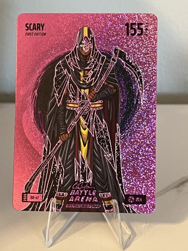 2026 Bo Jackson Battle Arena ð‘ºð‘ªð‘¨ð‘¹ð’€ Hex Battlefoil IBF-47 155 Power