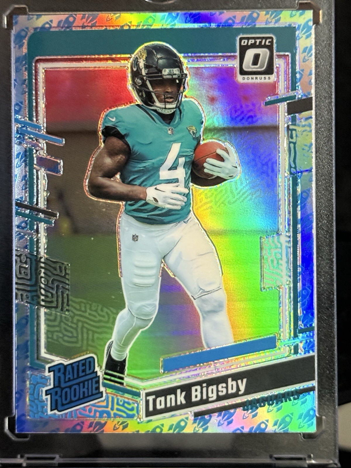 2023 PANINI DONRUSS OPTIC #252 TANK BIGSBY RATED ROOKIE ROCKET PRIZM (RC/SP)