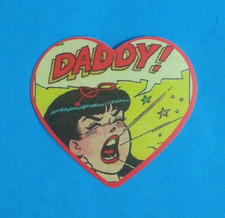 Daddy Girl Yelling Sticker 1.78" x 2" D 