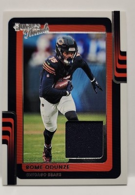 2025 Panini Donruss - Donruss Threads Rome Odunze #DTH-ROE (MEM)