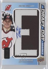 2014-15 SP Game Used Draft Day Marks /10 Zach Parise #DDM-ZP Auto 2d8