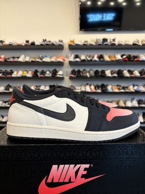 Air Jordan 1 Retro OG Low Paris Saint-Germain PSG Pink Oxford Size 12 Brand New