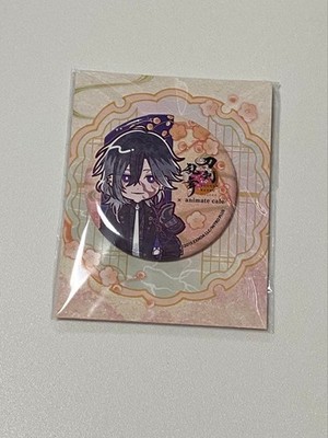 Touken Ranbu Animate Cafe Kneeling Can Badge  Kouchu Mitsutada