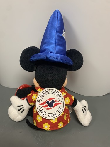 Disney Cruise Line Castaway Cay Mickey Mouse Sitzsack 10 Zoll Plüsch Disney - Bild 7 von 12