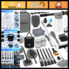 Ultimate Car Detailing Kit with Foam Gun  Wash Mop for Deep Cleaning  Shine