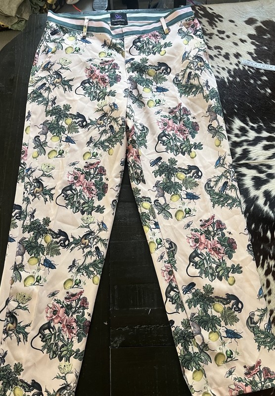 plains & prints capri dress pants women 8