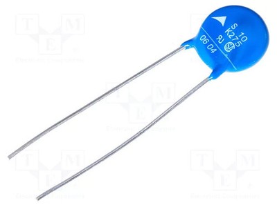 Varistor: Metalloxid THT 350VDC Ø12,5mm 275VAC 2500A 430V