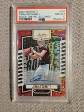 2023 Panini Absolute Aidan O'Connell Signature-Red Squares 23/25