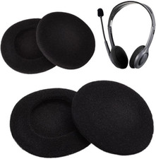 4Pcs 55Mm/2.2" Replacement Foam Ear Pud Earpads Sponge Cushion Applicable for He