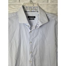 Mens size Large Flip Cuff shirt BUGATCHI long...