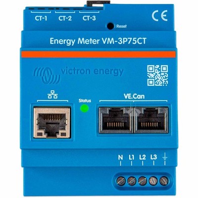 Victron Energiezähler Energy Meter 75A/P 3P VE.Can Lan VM-3P75CT