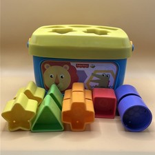 Fisher Price Shape Sorter Baby's First Blocks Toddler Toy 2017 NC Read Descrip