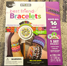 Kits for Kids Best Friend Bracelets Friendship Paracord Bracelet Craft Kit