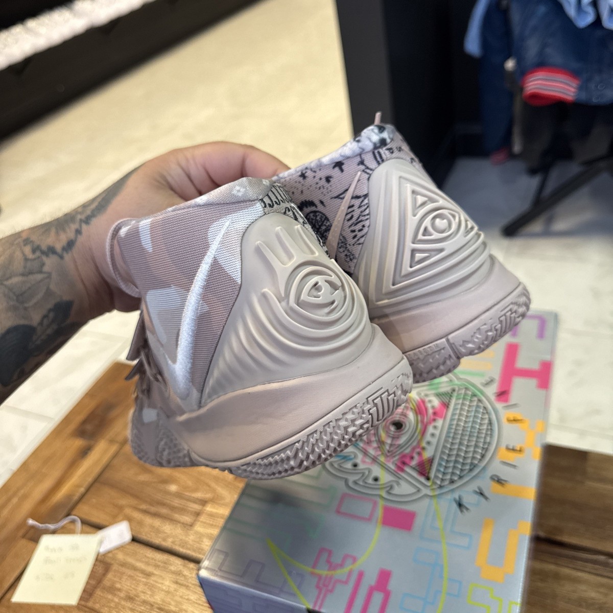 Nike Kyrie Kybrid S2 Fossil Stone 2020 Sneakers OG CQ9323-200 Size