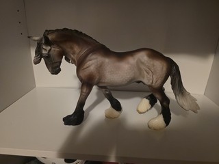 Breyer Traditional Horse Argyle Limited Edition Draft Horse Othello Mold