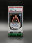 KOBE SANDERS 2025-26 Bowman Chrome Rookie Autographs PSA 9 Mint