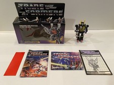 Vintage Transformers G1 Kickback Hasbro 1984 Complete wAll Weapons & Box